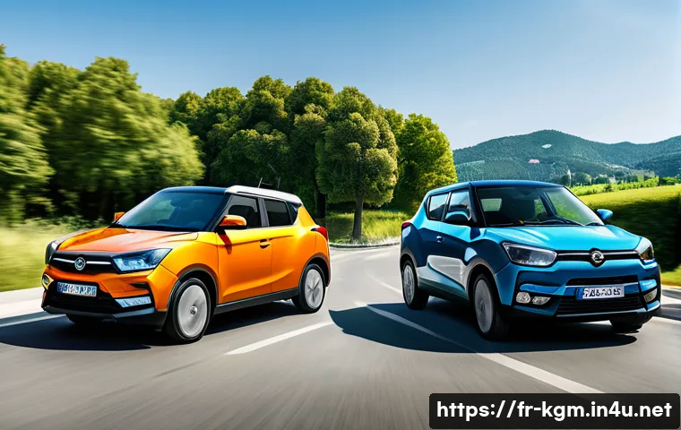 쌍용 티볼리 가솔린 VS 디젤 연비 관련 이미지 2